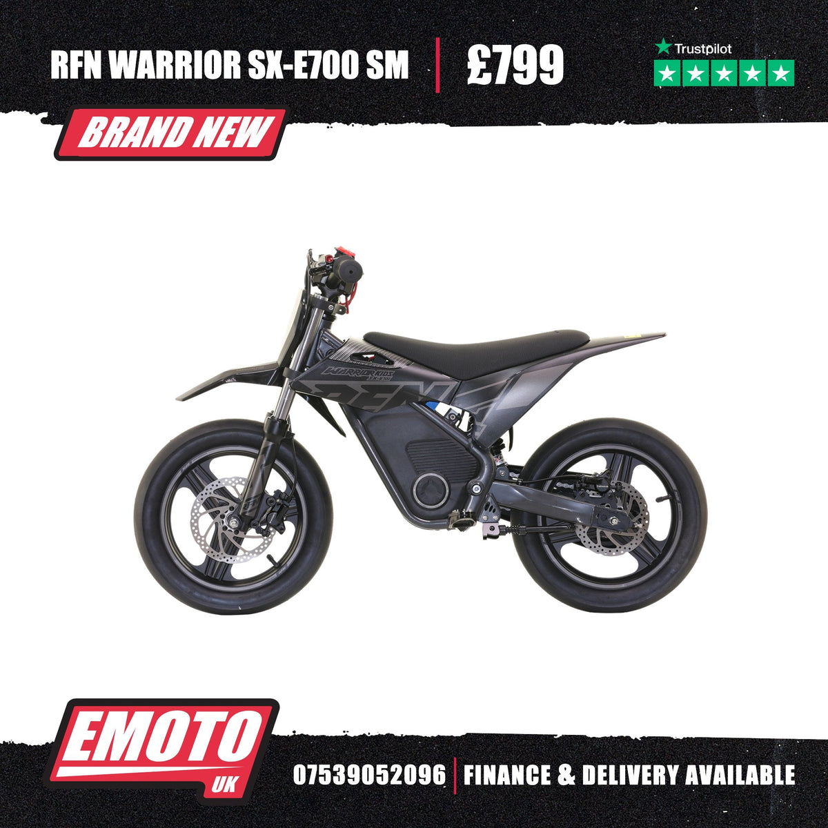Warrior SX-E700 SM - Black/Grey