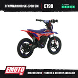 Warrior SX-E700 SM - Blue/Red