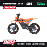 Warrior SX-E700 SM - Orange/Blue