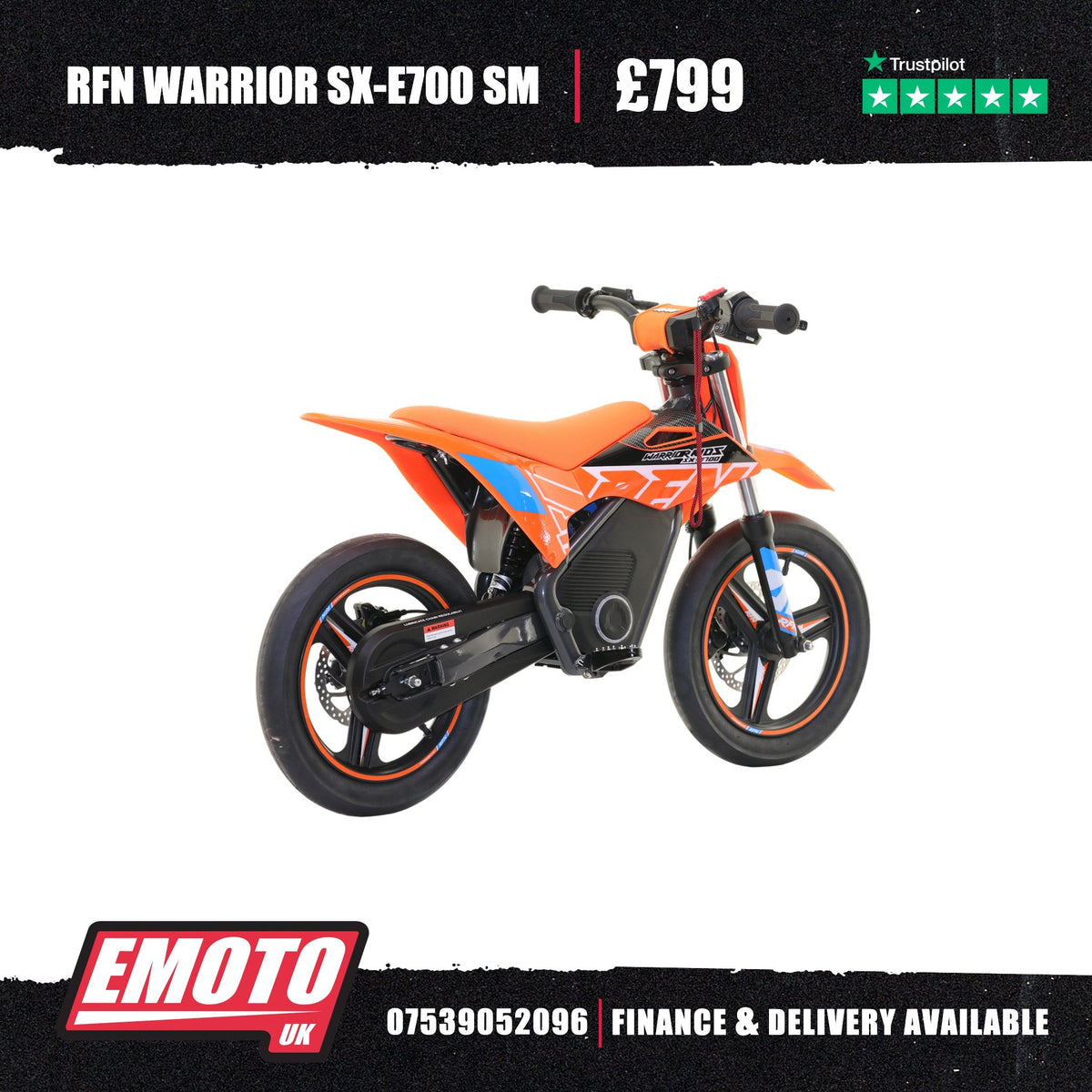 Warrior SX-E700 SM - Orange/Blue