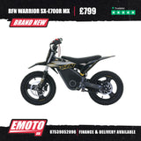 Warrior SX-E700R MX - Black/Gold