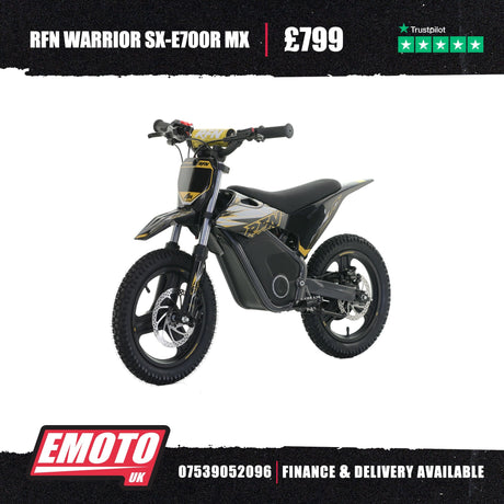 Warrior SX-E700R MX - Black/Gold