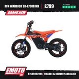Warrior SX-E700R MX - Orange/Blue