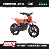 Warrior SX-E700R MX - Orange/Blue
