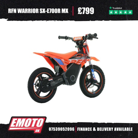 Warrior SX-E700R MX - Orange/Blue