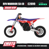 Warrior SX-E8 - Red/Blue