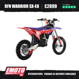 Warrior SX-E8 - Red/Blue