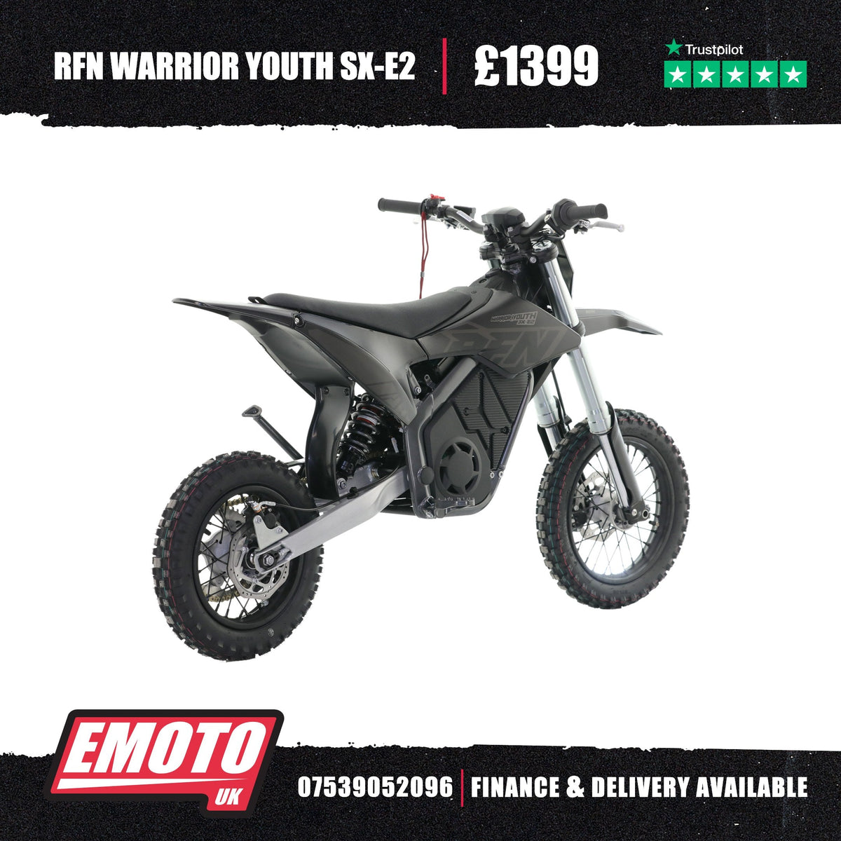 Warrior Youth SX-E2 - Black/Grey