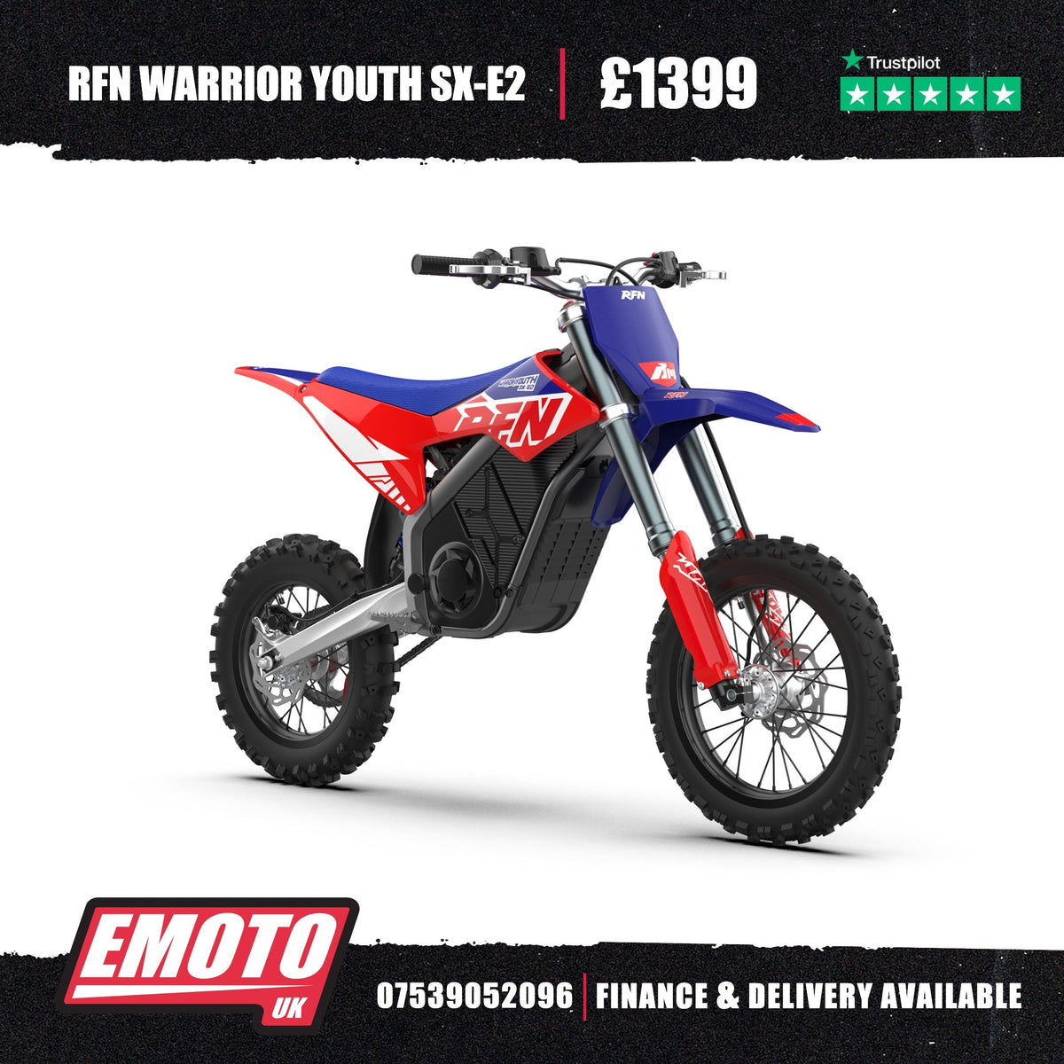 Warrior Youth SX-E2 - Red/Blue